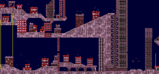 Thumbnail for a map of The Secret Files Streetwize - Level 2 - Suburbia Commando for the PC game Jazz Jackrabbit 2.