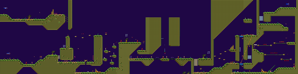 Thumbnail for a map of Shareware Level 2 - Retro Rabbit for the PC game Jazz Jackrabbit 2.