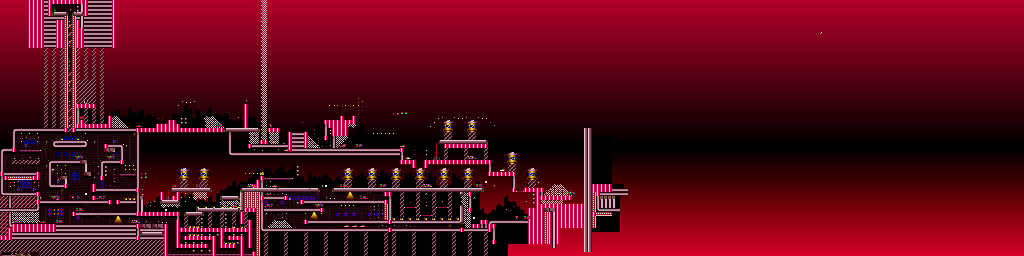Thumbnail for a map of Episode 2: Ballistic Bunny Technoir - Level One for the PC game Jazz Jackrabbit CD.