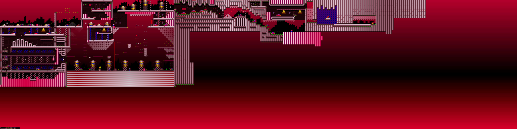 Thumbnail for a map of Episode 2: Ballistic Bunny Technoir - Level Two for the PC game Jazz Jackrabbit CD.