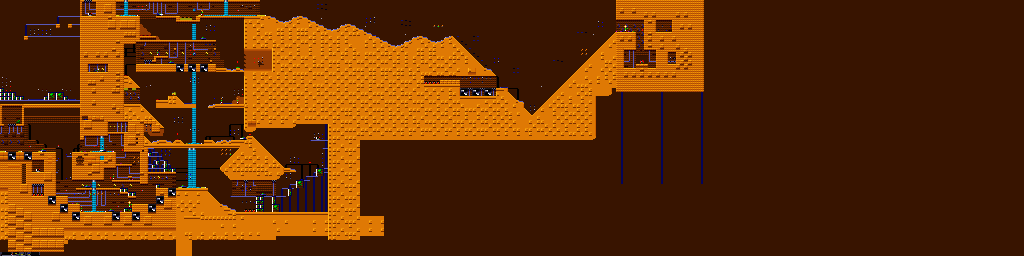 Thumbnail for a map of Episode 3: Rabbits Revenge Fanolint - Level One for the PC game Jazz Jackrabbit CD.