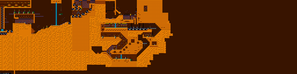Thumbnail for a map of Episode 3: Rabbits Revenge Fanolint - Level Two for the PC game Jazz Jackrabbit CD.