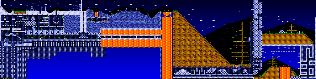 Thumbnail for a map of Episode 5: The Chase Is On Marbelara - Level Two for the PC game Jazz Jackrabbit CD.
