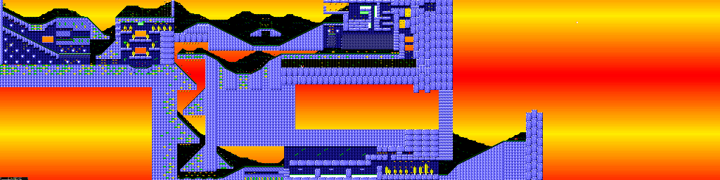Thumbnail for a map of Episode 6: The Final Clash Pezrock - Level Two for the PC game Jazz Jackrabbit CD.