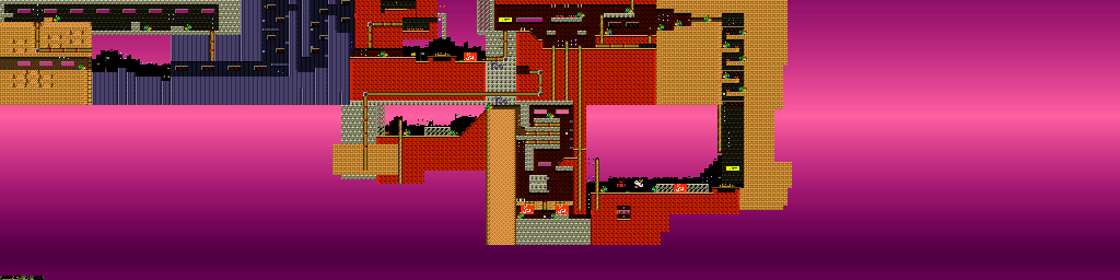 Thumbnail for a map of Episode A: Outta Dis World Industrius - Level One for the PC game Jazz Jackrabbit CD.