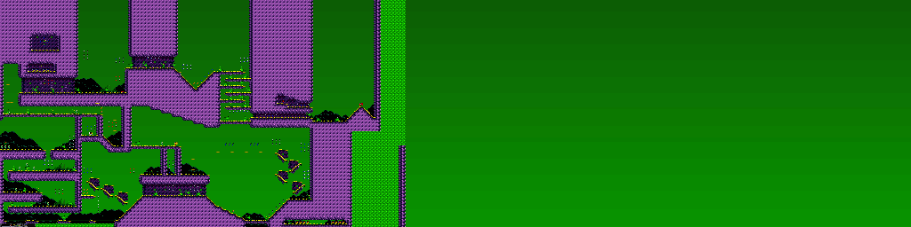 Thumbnail for a map of Episode A: Outta Dis World Muckamok - Level Two for the PC game Jazz Jackrabbit CD.