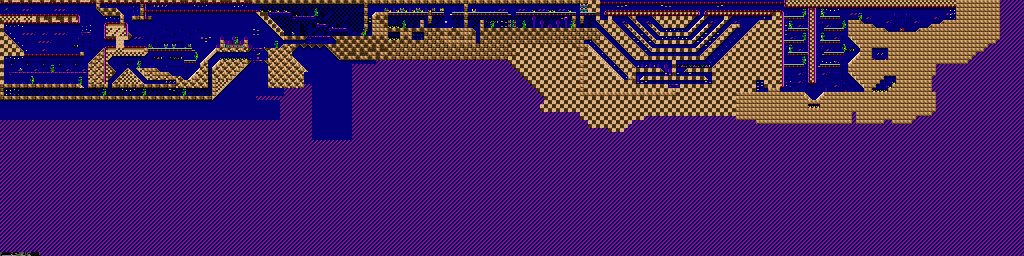 Thumbnail for a map of Episode B: Turtle Soup Deckstar - Level One for the PC game Jazz Jackrabbit CD.