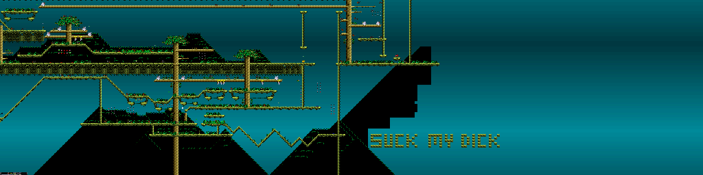Thumbnail for a map of Episode B: Turtle Soup Raneforus - Level One for the PC game Jazz Jackrabbit CD.