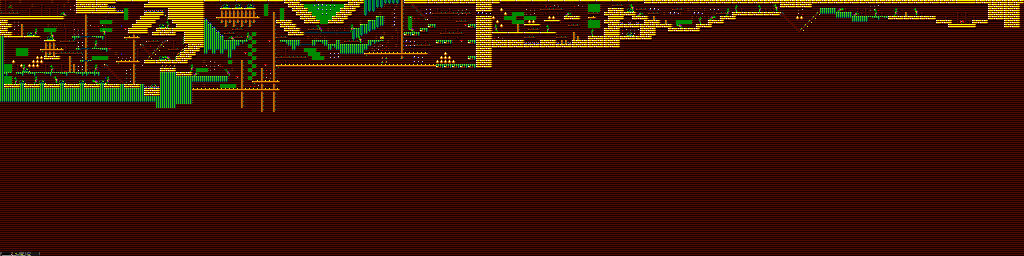 Thumbnail for a map of Episode C: Wild Wabbit Ceramicus - Level One for the PC game Jazz Jackrabbit CD.