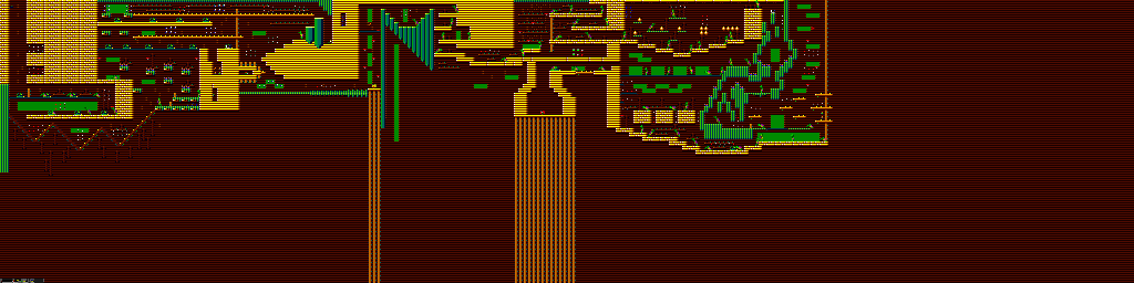 Thumbnail for a map of Episode C: Wild Wabbit Ceramicus - Level Two for the PC game Jazz Jackrabbit CD.