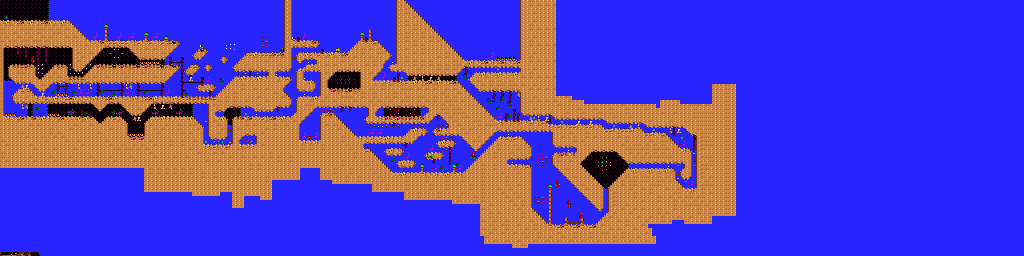 Thumbnail for a map of Episode C: Wild Wabbit Lagunicus - Level One for the PC game Jazz Jackrabbit CD.