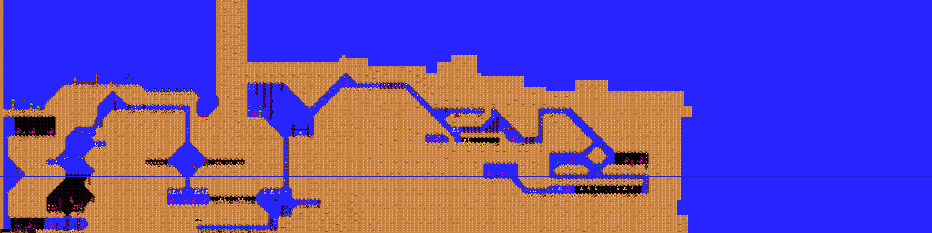 Thumbnail for a map of Episode C: Wild Wabbit Lagunicus - Level Two for the PC game Jazz Jackrabbit CD.