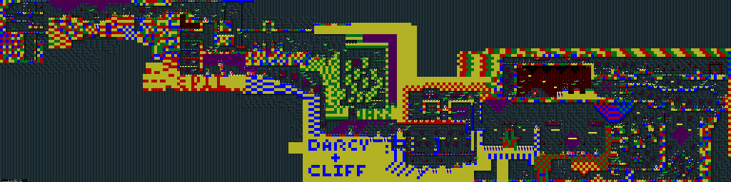 Thumbnail for a map of Episode X: Holiday Hare ('95) Bloxonius - Level One for the PC game Jazz Jackrabbit CD.