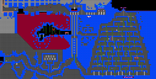 Thumbnail for a map of Volume II: Jill Goes Underground Level 13 for the PC game Jill Of The Jungle.