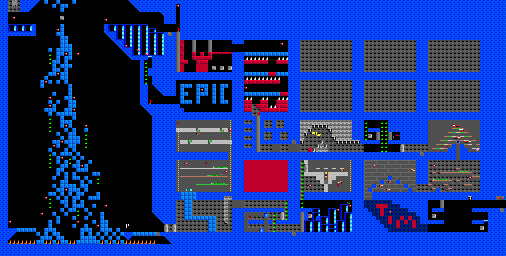 Thumbnail for a map of Volume II: Jill Goes Underground Levels 3-8 for the PC game Jill Of The Jungle.