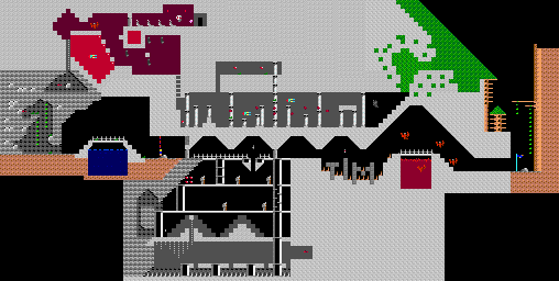 Thumbnail for a map of Volume III: Jill Saves The Prince Level 11 for the PC game Jill Of The Jungle.