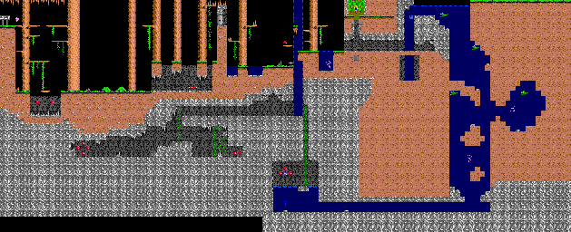 Thumbnail for a map of Volume III: Jill Saves The Prince Level 4 for the PC game Jill Of The Jungle.