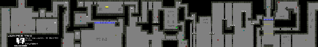 Thumbnail for a map of Sector 1: The Temple for the PC game Jumper Two.