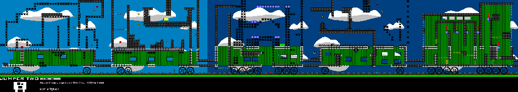 Thumbnail for a map of Sector 3: The Train for the PC game Jumper Two.