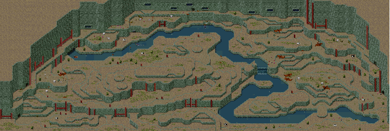 Thumbnail for a map of 1-7: Pterodome for the PC game Jurassic Park.