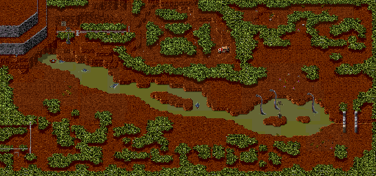 Thumbnail for a map of 1-8: Brachiosaur Paddock for the PC game Jurassic Park.