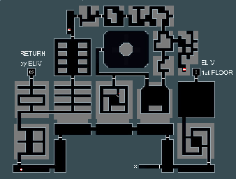 Thumbnail for a map of 2-1: Warehouse for the PC game Jurassic Park.