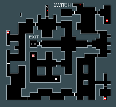 Thumbnail for a map of 2-5: Lower Machine Shop for the PC game Jurassic Park.