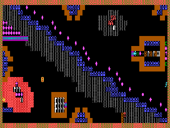 Thumbnail for a map of Level 13 for the PC game Kingdom Of Kroz.