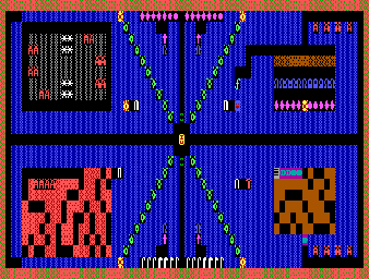 Thumbnail for a map of Level 19 for the PC game Kingdom Of Kroz.