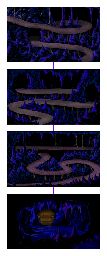 Thumbnail for a map of Sky Cave for the PC game King's Quest I: Quest For The Crown.