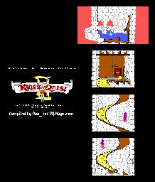 Thumbnail for a map of New World Tower for the PC game King's Quest II: Romancing The Throne.