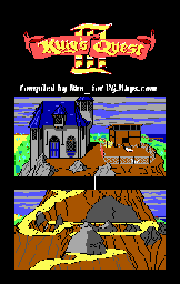 Thumbnail for a map of Manannan's House Exterior for the PC game King's Quest III: To Heir Is Human.