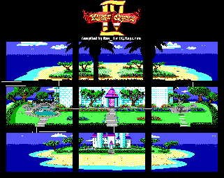 Thumbnail for a map of Genesta's Island for the PC game King's Quest IV: The Perils Of Roselia.