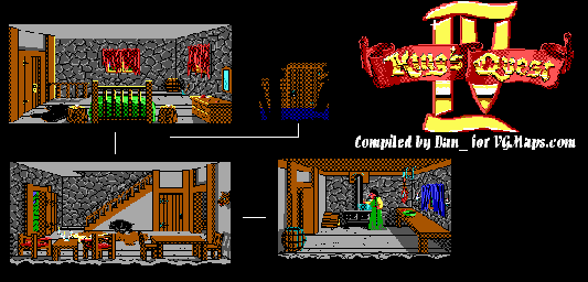 Thumbnail for a map of Giant's House for the PC game King's Quest IV: The Perils Of Roselia.
