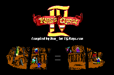 Thumbnail for a map of Mine for the PC game King's Quest IV: The Perils Of Roselia.