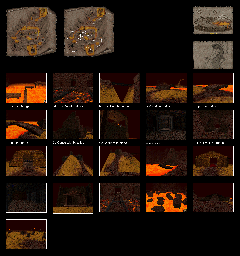 Thumbnail for a map of Barren Region for the PC game King's Quest: Mask Of Eternity.