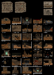 Thumbnail for a map of Dimension Of Death for the PC game King's Quest: Mask Of Eternity.