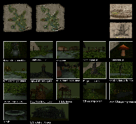 Thumbnail for a map of Swamp for the PC game King's Quest: Mask Of Eternity.