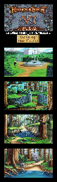 Thumbnail for a map of Isle Of The Beast for the PC game King's Quest VI: Heir Today, Gone Tomorrow.