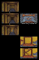 Thumbnail for a map of Isle Of The Crown Castle Of The Crown - Hidden Passage for the PC game King's Quest VI: Heir Today, Gone Tomorrow.