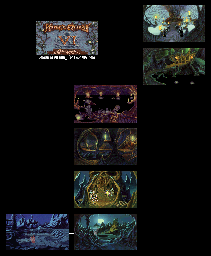Thumbnail for a map of Realm Of The Dead for the PC game King's Quest VI: Heir Today, Gone Tomorrow.