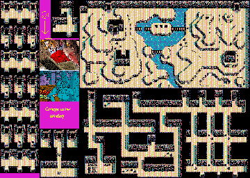 Thumbnail for a map of Carnage Corners Cemetery for the PC game Knights Of Xentar.