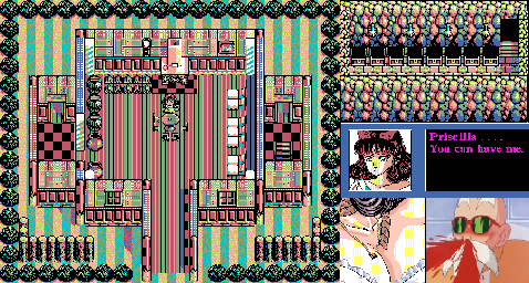Thumbnail for a map of Priscilla's Candy House for the PC game Knights Of Xentar.