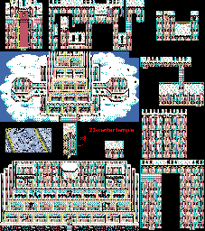 Thumbnail for a map of The Temple Of Xentar for the PC game Knights Of Xentar.