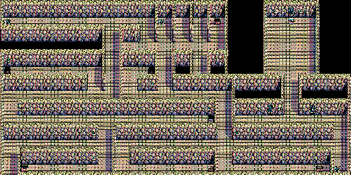 Thumbnail for a map of Visel's Cave for the PC game Knights Of Xentar.