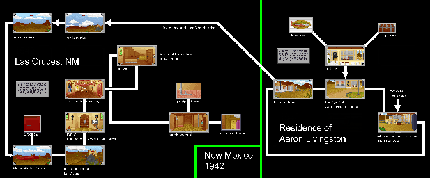 Thumbnail for a map of 1942 New Mexico for the PC game Kronolog: The Nazi Paradox.