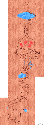 Thumbnail for a map of Cave (In-Game Map) for the PC game Lands Of Lore: Guardians Of Destiny.