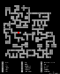 Thumbnail for a map of Castle: Level 2 (Guide) for the PC game Lands Of Lore: The Throne Of Chaos.