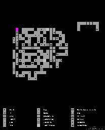 Thumbnail for a map of Caves: Level 2 (Guide) for the PC game Lands Of Lore: The Throne Of Chaos.