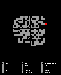 Thumbnail for a map of Caves: Level 3 (Guide) for the PC game Lands Of Lore: The Throne Of Chaos.
